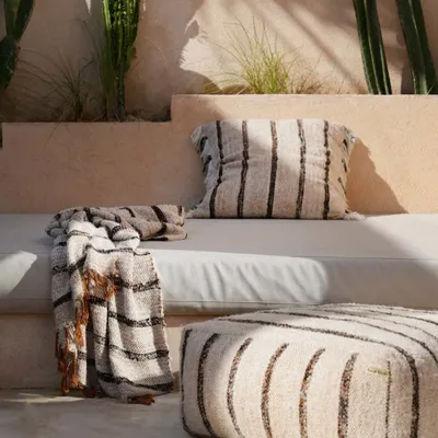 Plaids - Le s'il vous Plaid - Blanc Bohème - BAZAR BIZAR LIVING