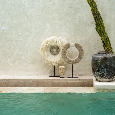Sculptures, statuettes and miniatures - The Sumba Stone #19 on Stand - BAZAR BIZAR LIVING