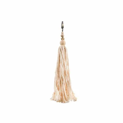 Decorative objects - The Cotton Wood Keychain - Natural - BAZAR BIZAR LIVING
