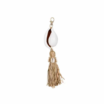Decorative objects - The Kubu Keychain - White Natural - BAZAR BIZAR LIVING