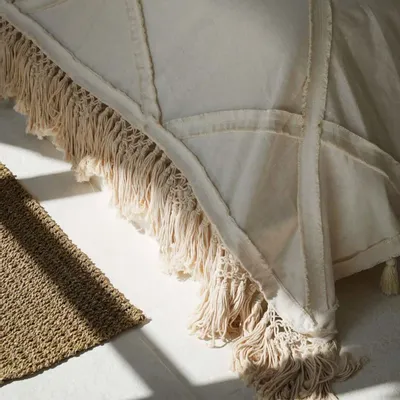 Plaids - Le Jeté de Lit Berber - Naturel - BAZAR BIZAR LIVING