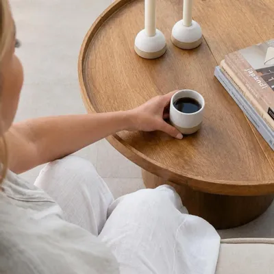Accessoires thé et café - Mugs à café ReClay en céramique recyclée – Lot de 4 - ORIGINALHOME ECO DESIGN