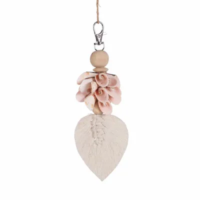 Objets de décoration - Le Porte-Clés En Coquillage Shiva - Rose Blanc - BAZAR BIZAR LIVING