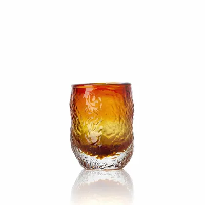 Verres - Le Verre Tumbler Marbella Glow - Ambre - BAZAR BIZAR LIVING