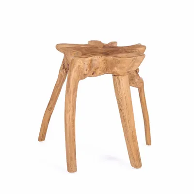 Autres tables  - La Table d'Appoint Rooty - Naturel - BAZAR BIZAR LIVING
