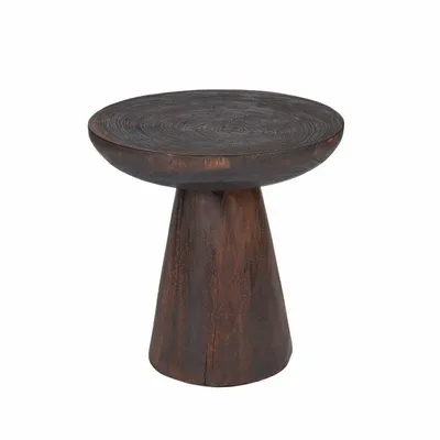Autres tables  - La Table d’Appoint Cone Alone - Noyer Foncé - BAZAR BIZAR LIVING