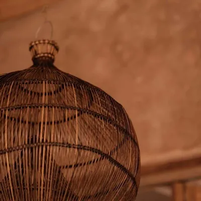 Blinds - The Desert Gourd Pendant - Dark Walnut - M - BAZAR BIZAR LIVING