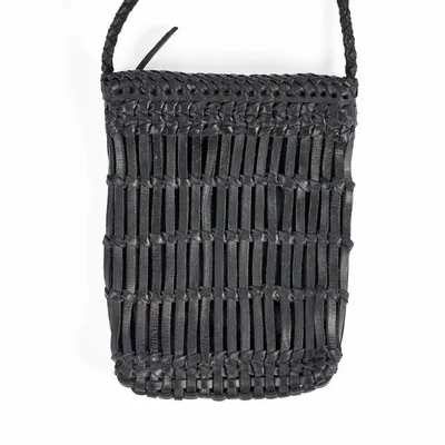 Bags and totes - The Voodoo Leather Bag - Black - BAZAR BIZAR LIVING