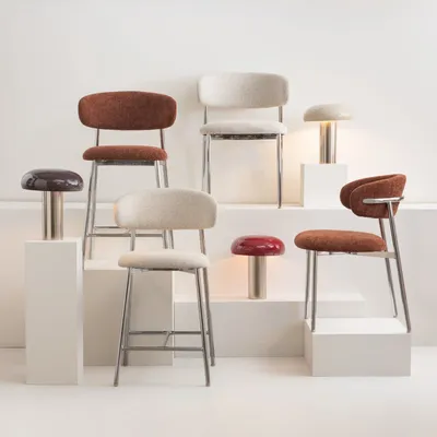 Stools - Curve bar stool - AMADEUS