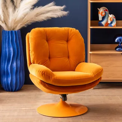 Fauteuils - Fauteuil Magnum orange - AMADEUS