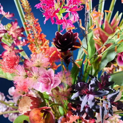 Floral decoration - Tropical flower bouquet - SILK-KA BV