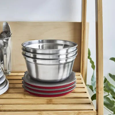 Food storage - BLACK + BLUM Lunch Bowl| Microwave Safe Stainless Steel|650ml|950ml - BLACK+BLUM EUROPE