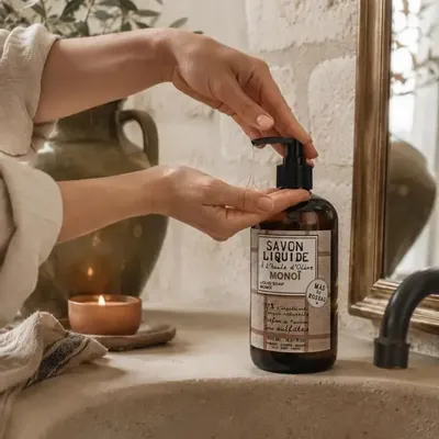 Soaps - Monoi Philosophy Liquid Soap - MAS DU ROSEAU