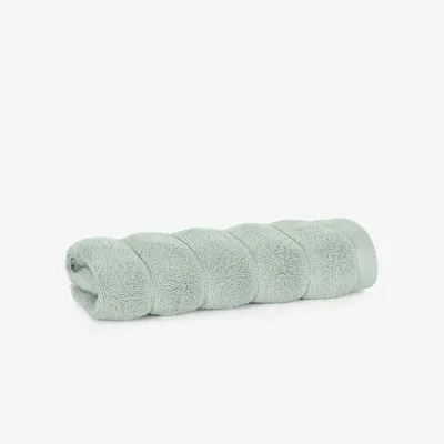 Serviettes de bain - Serviette Varadero 30 x 50 cm, verte, 650 g/m² - DILIOS