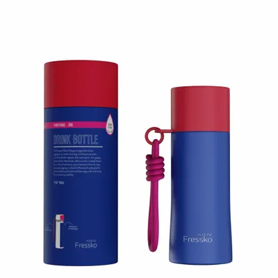 Children's mealtime - PLAY Kids Water Bottle 420ml/14oz - MADE BY FRESSKO