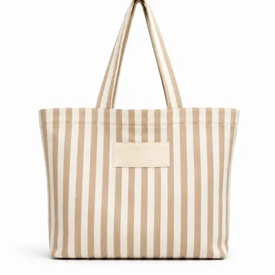 Bags and totes - BIARRITZ Tote Bag – Beige  (43 × 15 × 36 cm) - MOONPACK