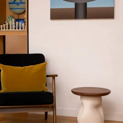 Other tables - Side table 4 - Natural oak - LB CERAMIQUES