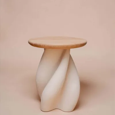 Other tables - Side table 5 - Dark oak - LB CERAMIQUES