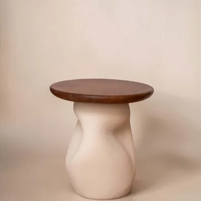 Other tables - Side table 4 - Dark oak - LB CERAMIQUES