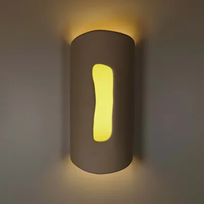 Table lamps - Green Wall Light - LB CERAMIQUES