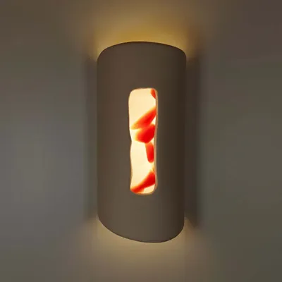 Table lamps - Wall light I Multicolor Pink and Red - LB CERAMIQUES