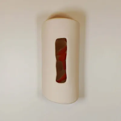 Table lamps - Wall light I Multicolor Pink and Red - LB CERAMIQUES