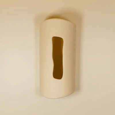 Table lamps - Wall Light I Yellow - LB CERAMIQUES