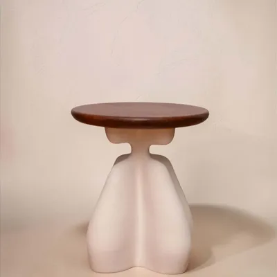 Other tables - Side table 6 - Dark oak - LB CERAMIQUES