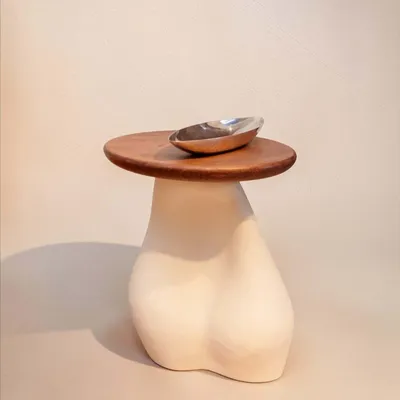 Other tables - Side table 2 - Natural oak - LB CERAMIQUES