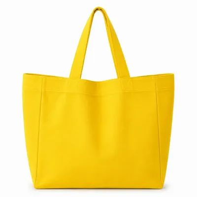 Bags and totes - Reusable Shopping Tote Bag – Nancy Yellow (43 × 15 × 36 cm) - MOONPACK
