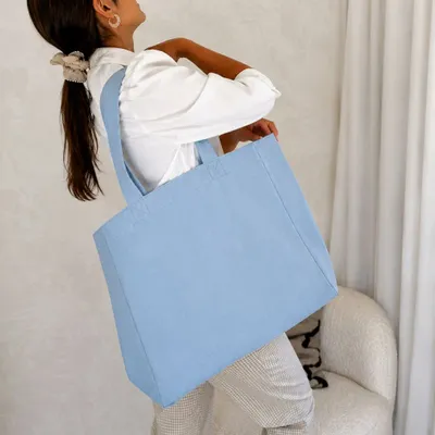 Bags and totes - Reusable tote bag — Nancy Jeans Light (43×15×36 cm) - MOONPACK