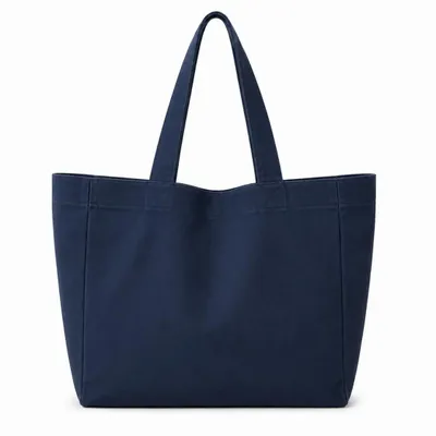 Bags and totes - Reusable tote bag — Nancy Navy (43×15×36 cm) - MOONPACK