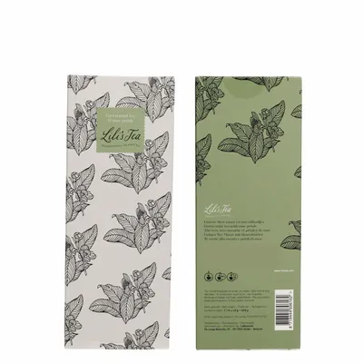 Café et thé - Lili's Tea Thé vert à la menthe et aux Pétales de rose 16 pièces - LILI'S TEA