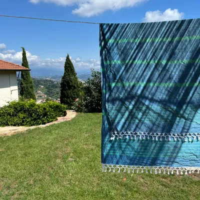Other bath linens - hammam towel ocean blue/jade green 170x100 cm - OTTOMANIA