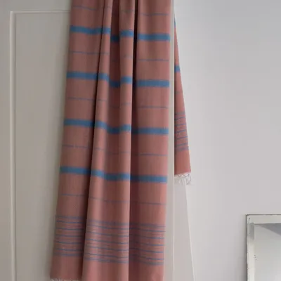 Other bath linens - hammam towel copper/ocean blue 170x100cm - OTTOMANIA