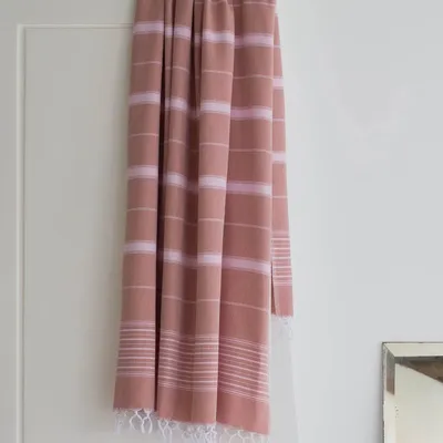 Other bath linens - hammam towel copper/pink 170x100cm - OTTOMANIA