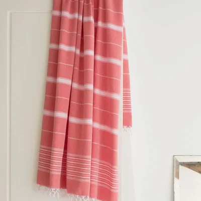 Other bath linens - hammam towel brick red/pink 170x100cm - OTTOMANIA