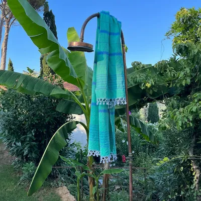 Other bath linens - hammam towel jade green/ocean blue 170x100cm - OTTOMANIA