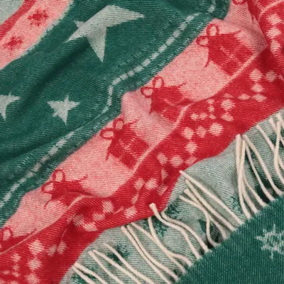 Plaids - Plaid australien en laine mérinos pour le Nouvel An - LANAVITTA