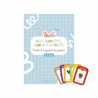 Children's games - Activity kit 3-4 years old or 5-6 years old - CHOUETTE