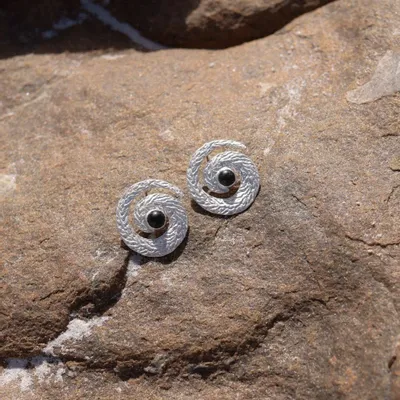 Jewelry - Ripple Twirl Earrings - BY MER JEWELLERY