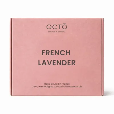 Bougies - Bougies chauffe-plat | Boîte de 12 pièces | Morning Light (Néroli + Citron vert + Basilic) - OCTŌ