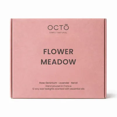 Candles - Tealights | Box of 12 pieces | Fragrance-free - OCTŌ