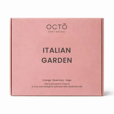 Candles - Tealights | Box of 12 pieces | Fragrance-free - OCTŌ