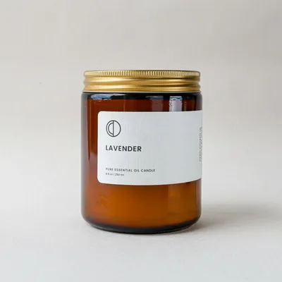 Bougies - Lavande | Bougie Pot Ambré |250ml - OCTŌ