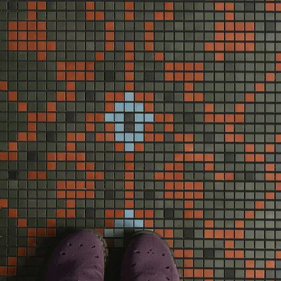 Mosaics - Modular Mosaic Decor - Broderie Collection - FRAGMENT - STUDIO DE MOSAÏQUE