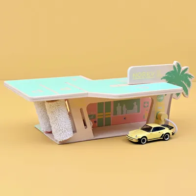 Jouets enfants - Station-service Palm Springs - NOREV