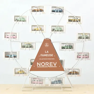 Jouets enfants - Présentoir grande roue Norev Terracotta - NOREV