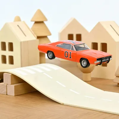 Jouets enfants - Voiture jouet Dodge Charger 1969 General Lee Jet-car 1/43 - NOREV