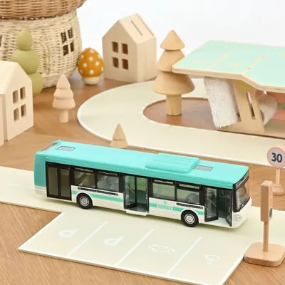 Jouets enfants - Bus Irisbus Bleu Plastigam 1/43 - NOREV
